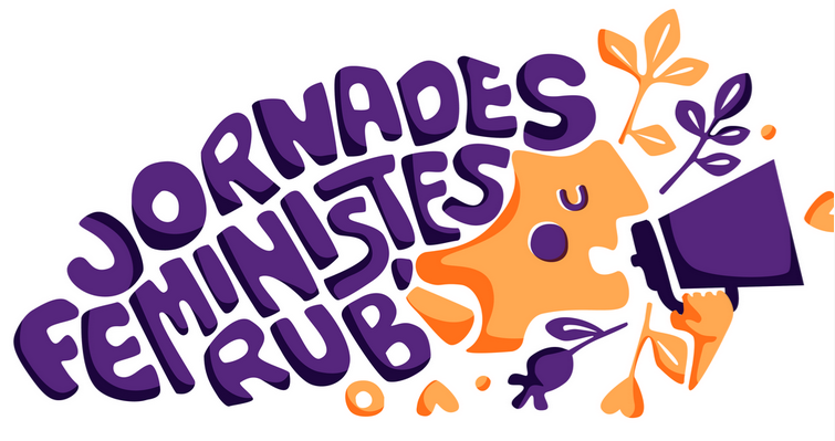 dona parlant per megàfon jornades feministes rubí