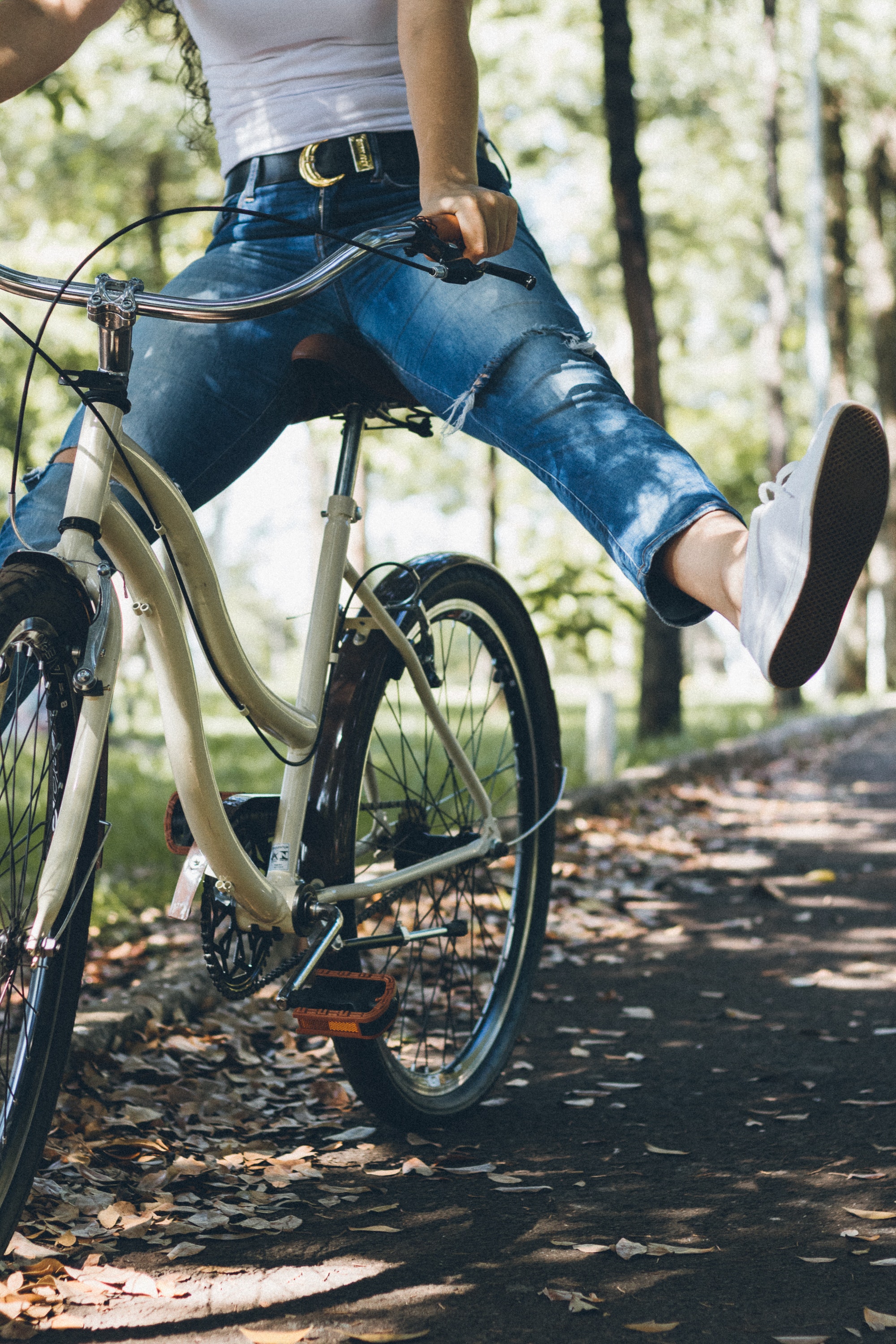 sortida en bici rubi jove