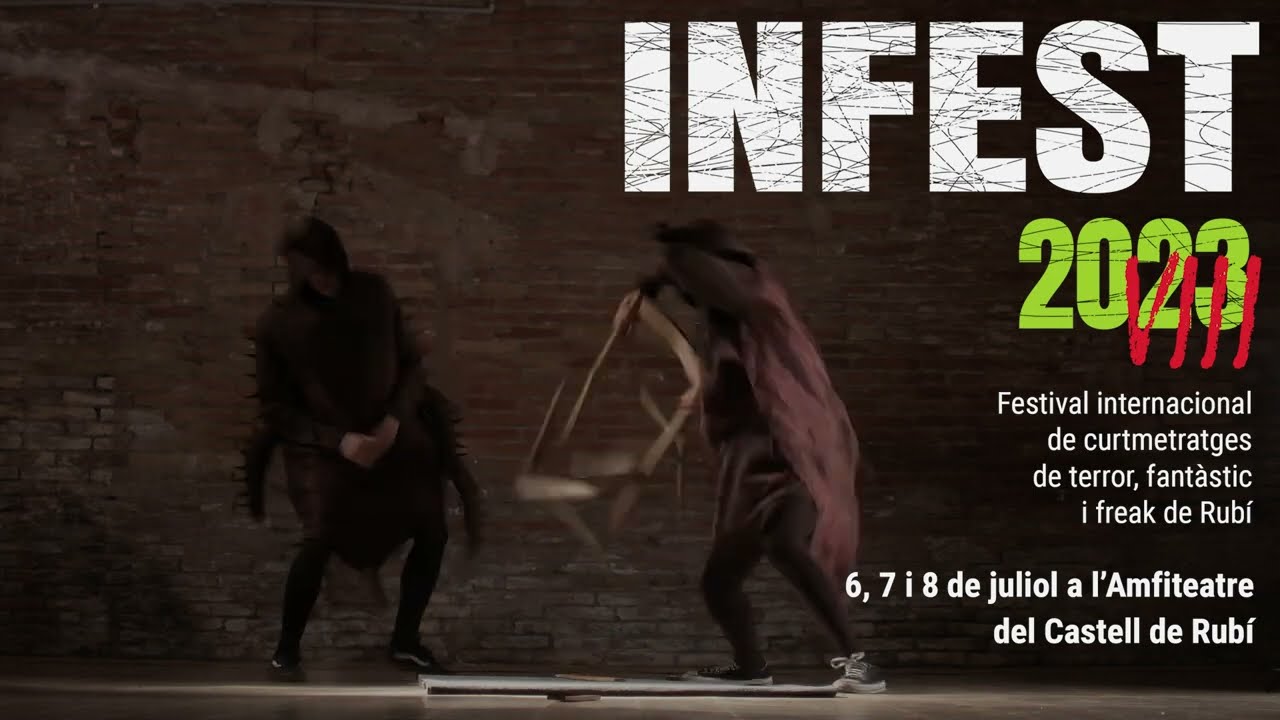 cartell INFEST 2023 amb les "cucas"