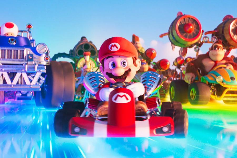 Cotxe del videojoc "Mario Kart"