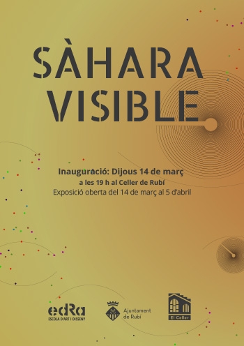 Cartell exposició Sáhara Visible