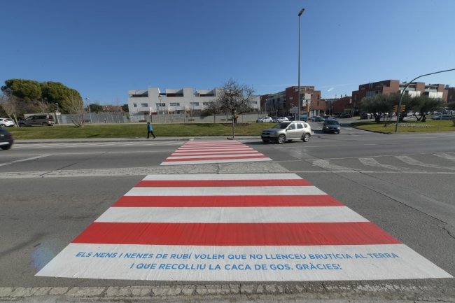 Pas de vianants de l'Avinguda de l'Estatut